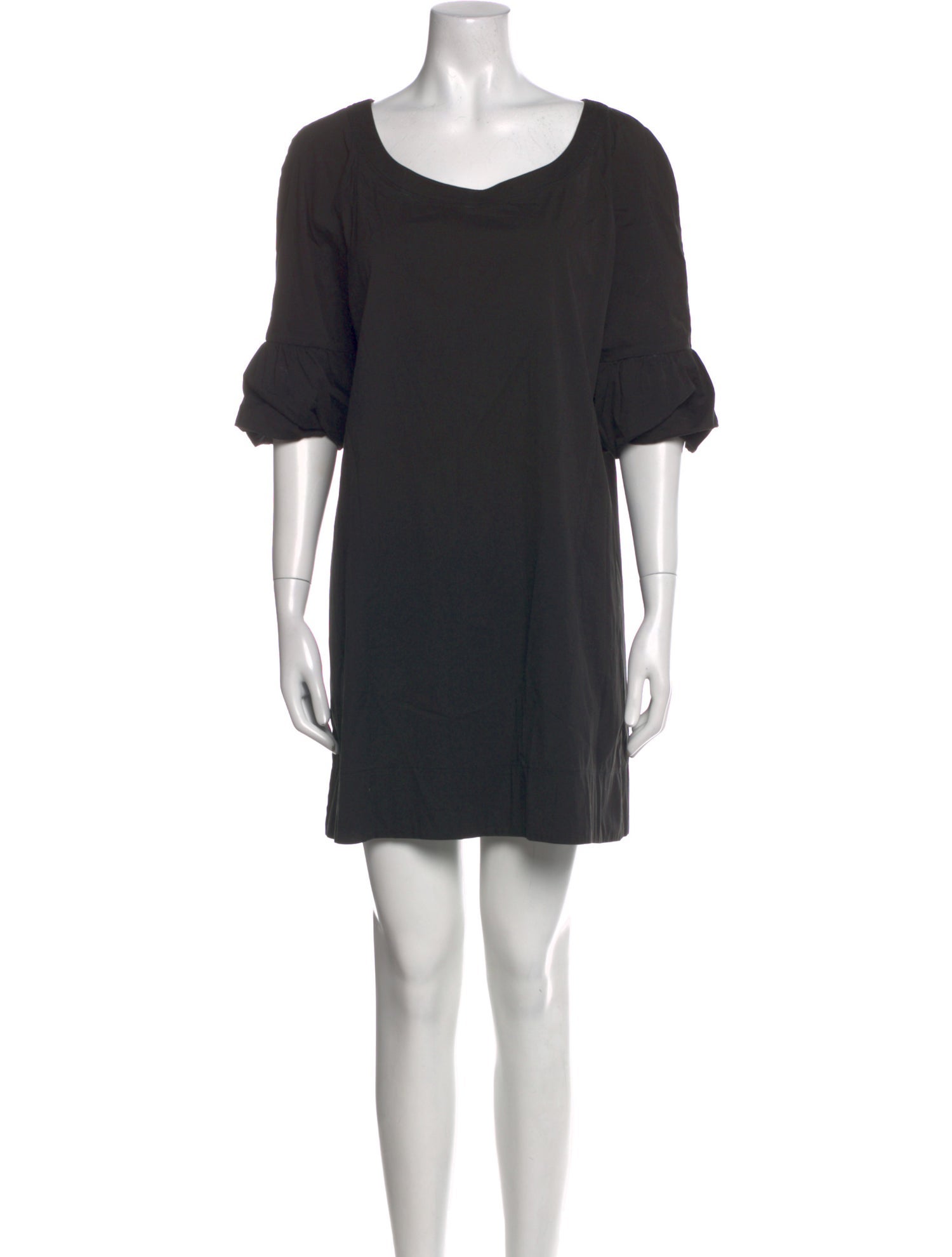 Theory Scoop Neck Mini Dress