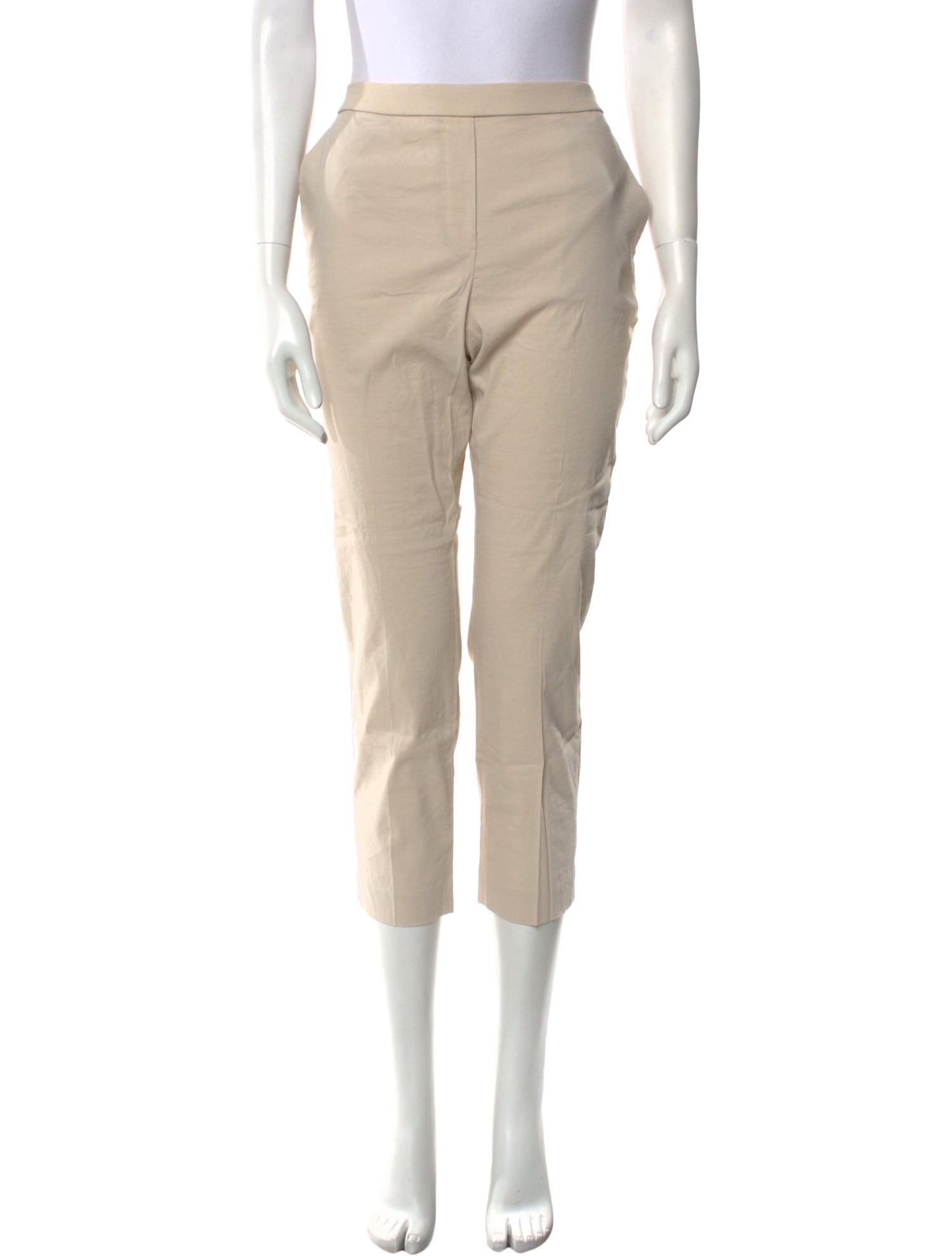 Theory Linen Straight Leg Pants