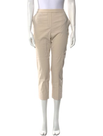 Theory Linen Straight Leg Pants