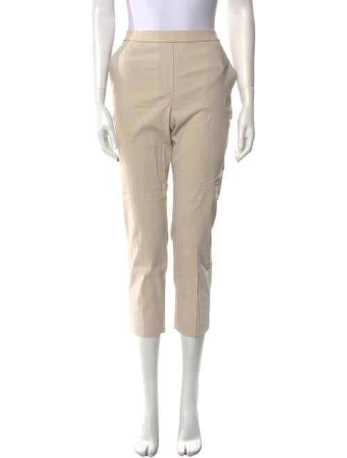 Theory Linen Straight Leg Pants
