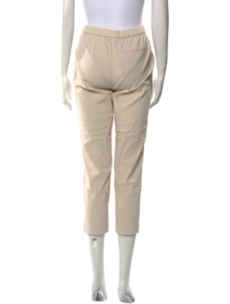 Theory Linen Straight Leg Pants