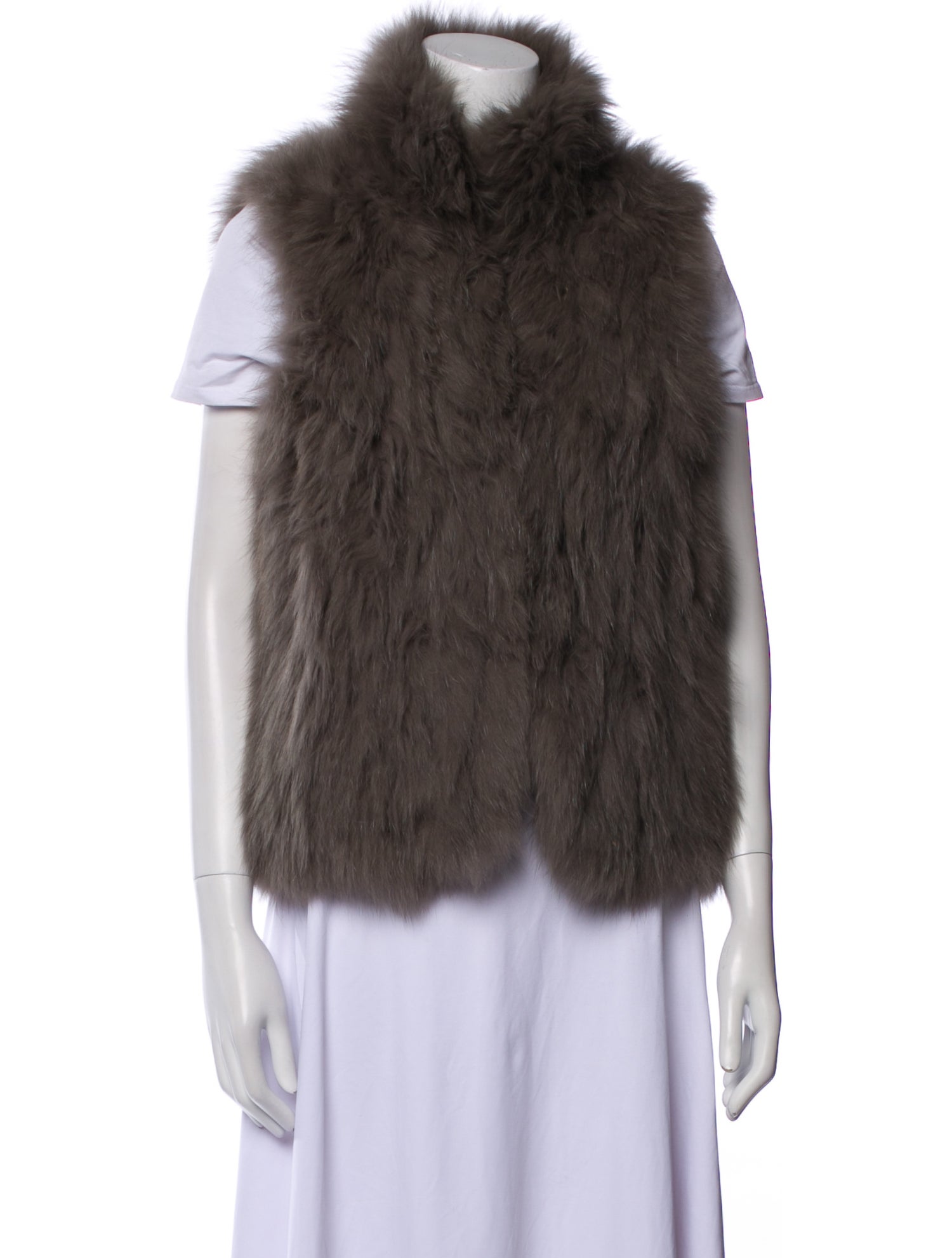 Theory Fox Fur Jacket