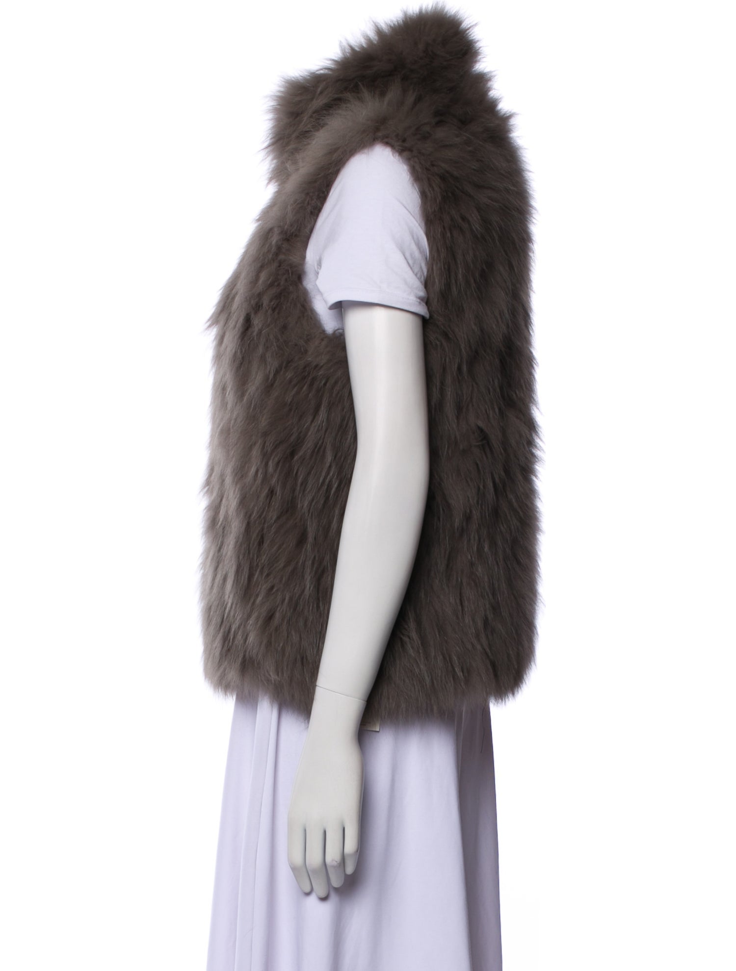 Theory Fox Fur Jacket