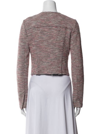 Theory Tweed Pattern Evening Jacket