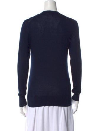 Theory Graphic Print Crew Neck Sweater