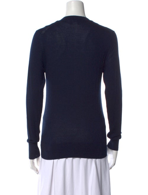 Theory Graphic Print Crew Neck Sweater