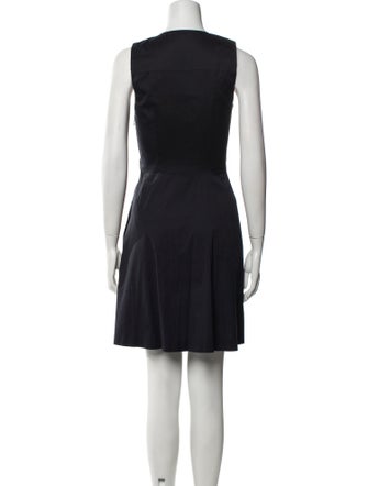 Theory V-Neck Knee-Length Dress