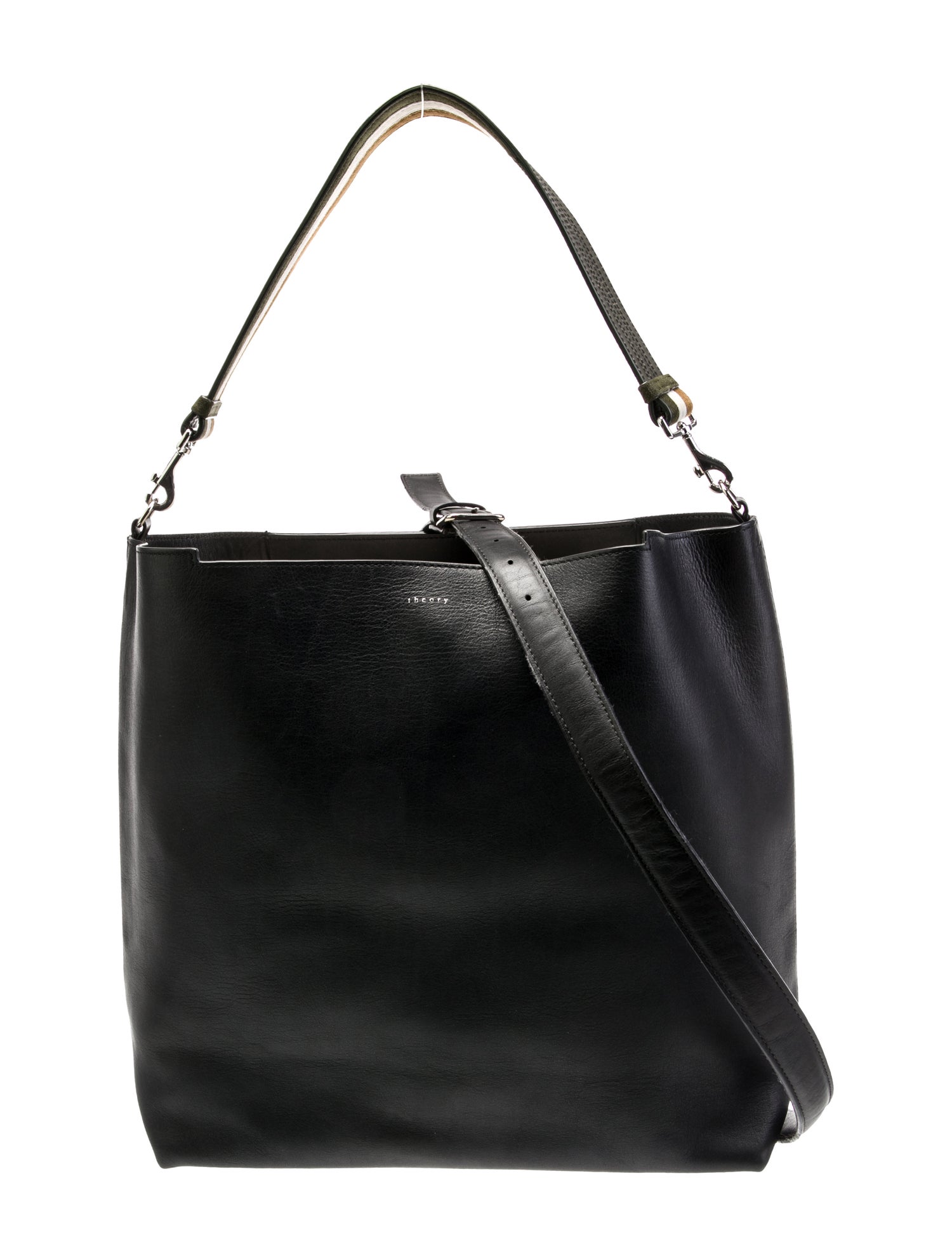 Theory Leather Bucket Bag