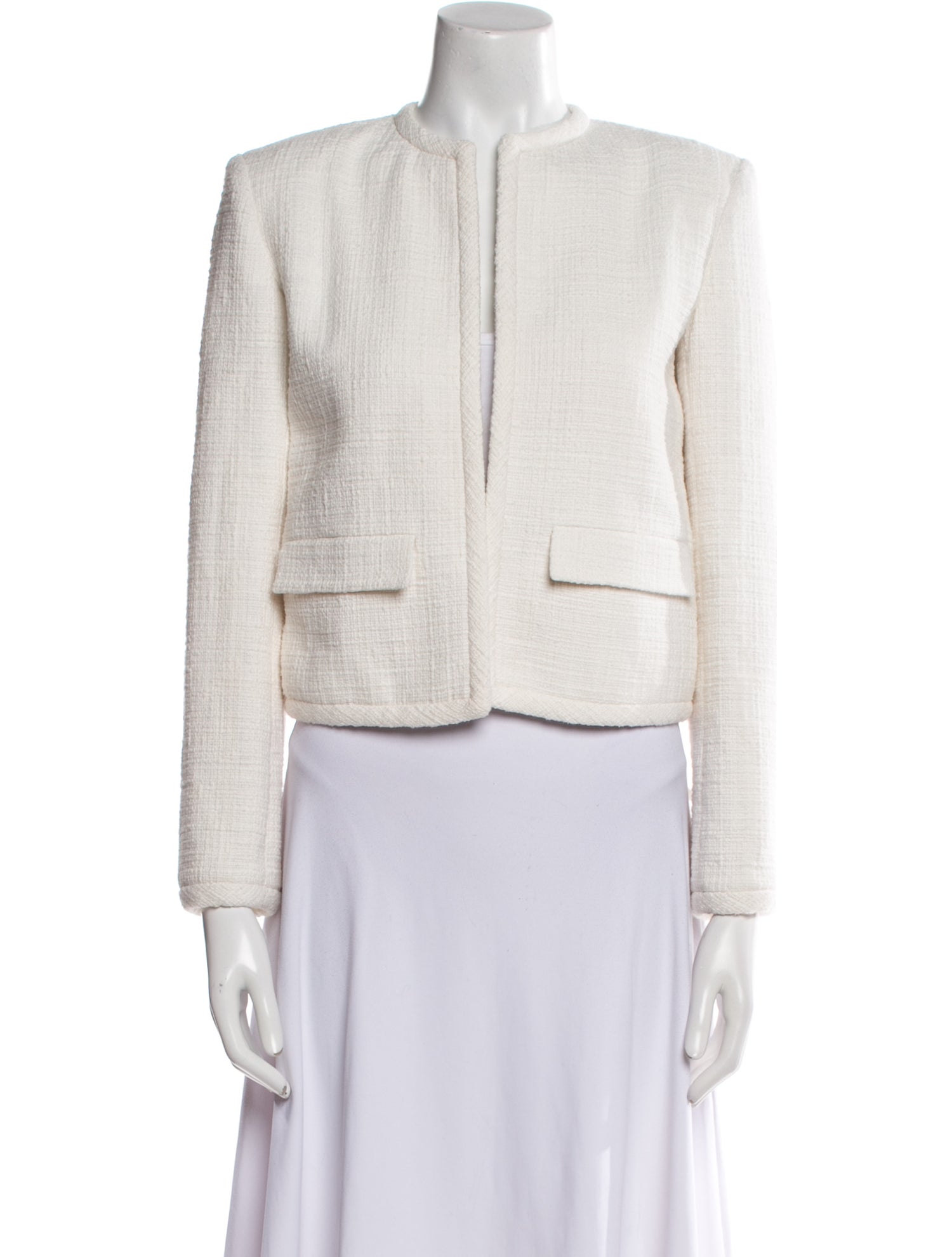 Theory Tweed Pattern Evening Jacket