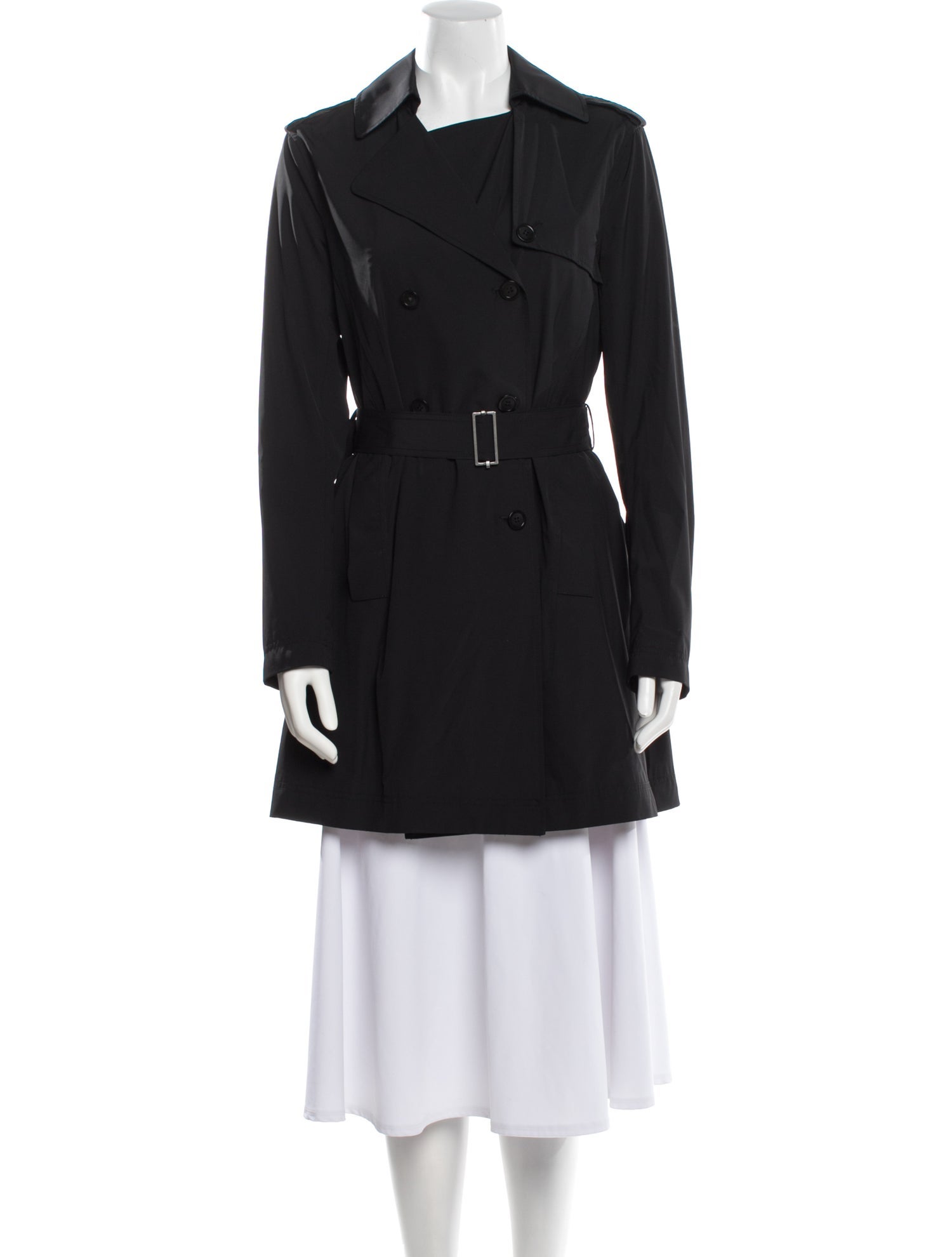 Theory Virgin Wool Trench Coat