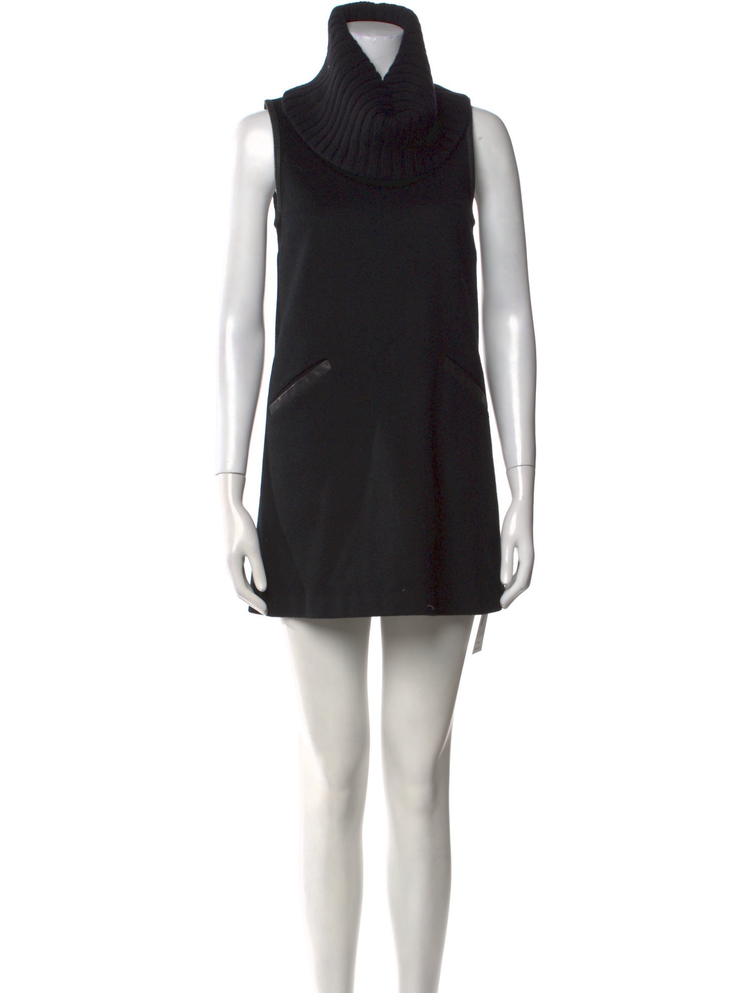 Theory Virgin Wool Mini Dress