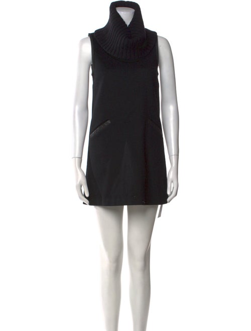 Theory Virgin Wool Mini Dress