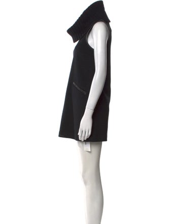 Theory Virgin Wool Mini Dress