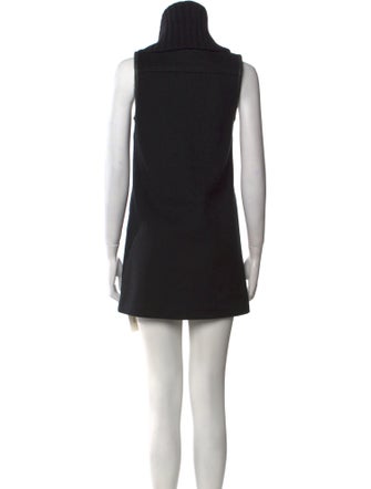Theory Virgin Wool Mini Dress