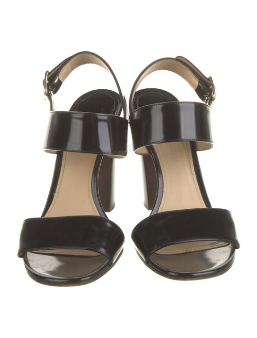 Theory Patent Leather Slingback Sandals