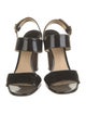 Theory Patent Leather Slingback Sandals