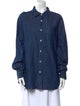 Theory Long Sleeve Denim Shirt
