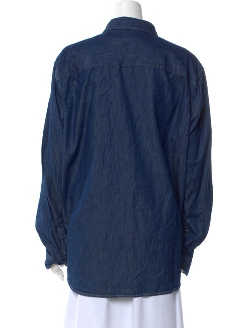 Theory Long Sleeve Denim Shirt