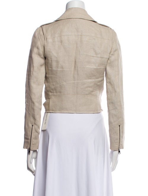 Theory Linen Biker Jacket