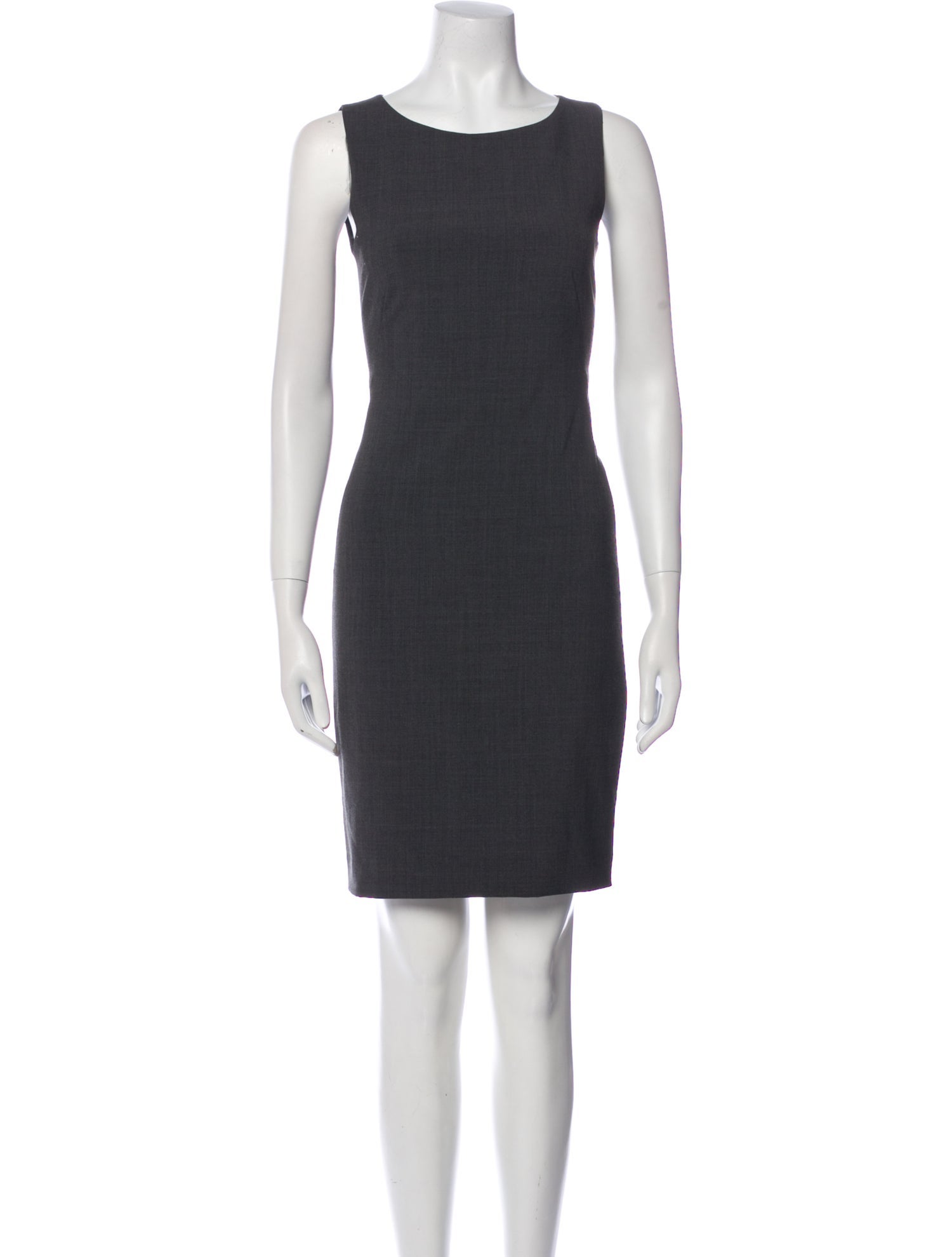 Theory Scoop Neck Mini Dress