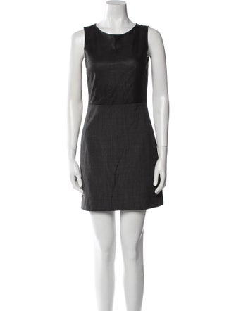 Theory Virgin Wool Mini Dress