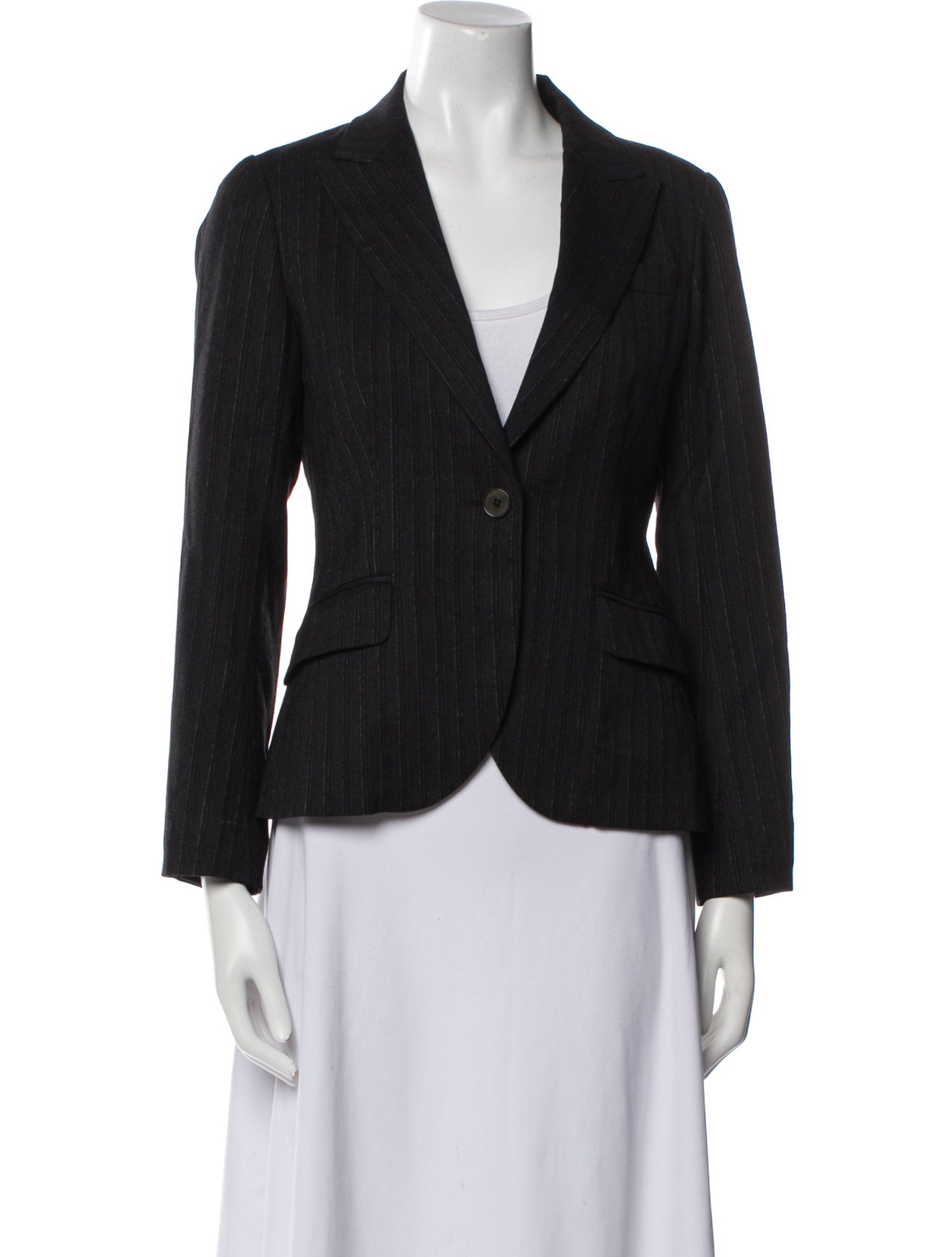 Theory Wool Striped Blazer