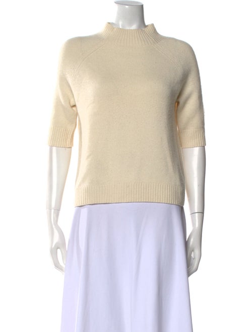Theory Cashmere Mock Neck Sweater