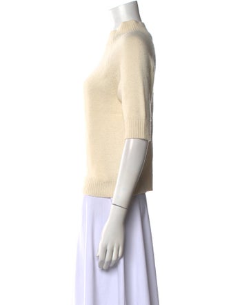 Theory Cashmere Mock Neck Sweater