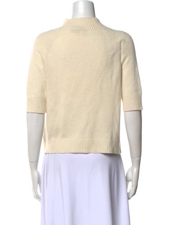 Theory Cashmere Mock Neck Sweater
