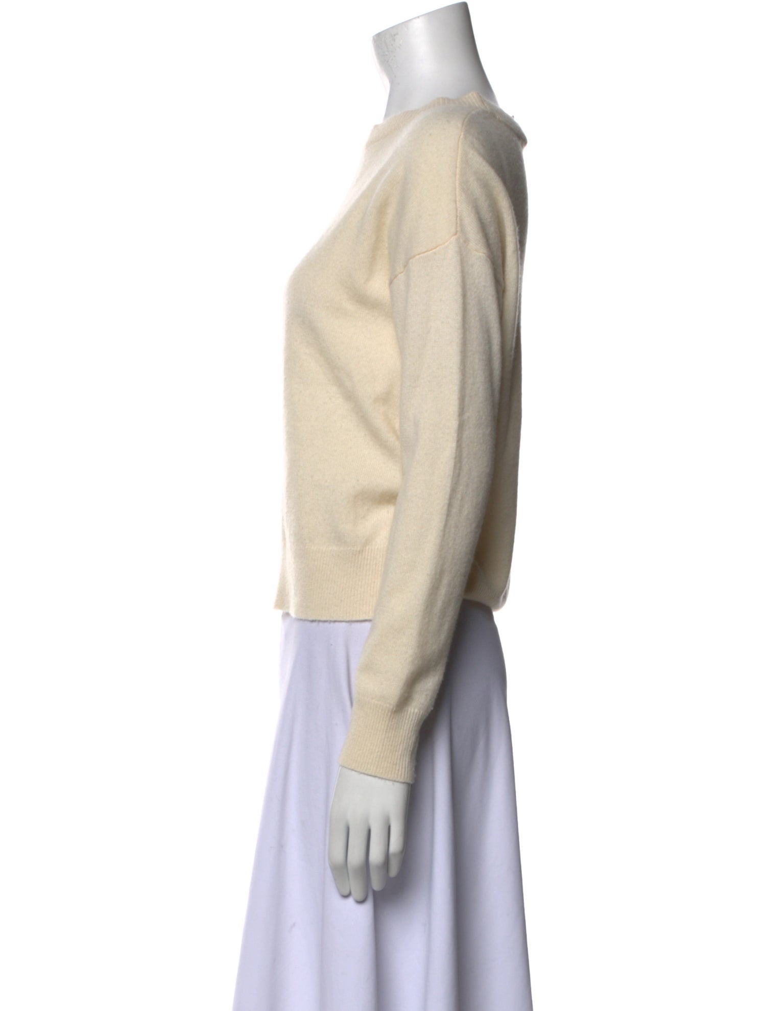 Theory Cashmere Bateau Neckline Sweater