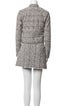 Theory Tweed Pattern Skirt Suit