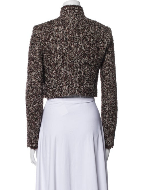 Theory Wool Tweed Pattern Evening Jacket