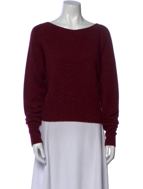 Theory Cashmere Bateau Neckline Sweater