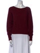 Theory Cashmere Bateau Neckline Sweater