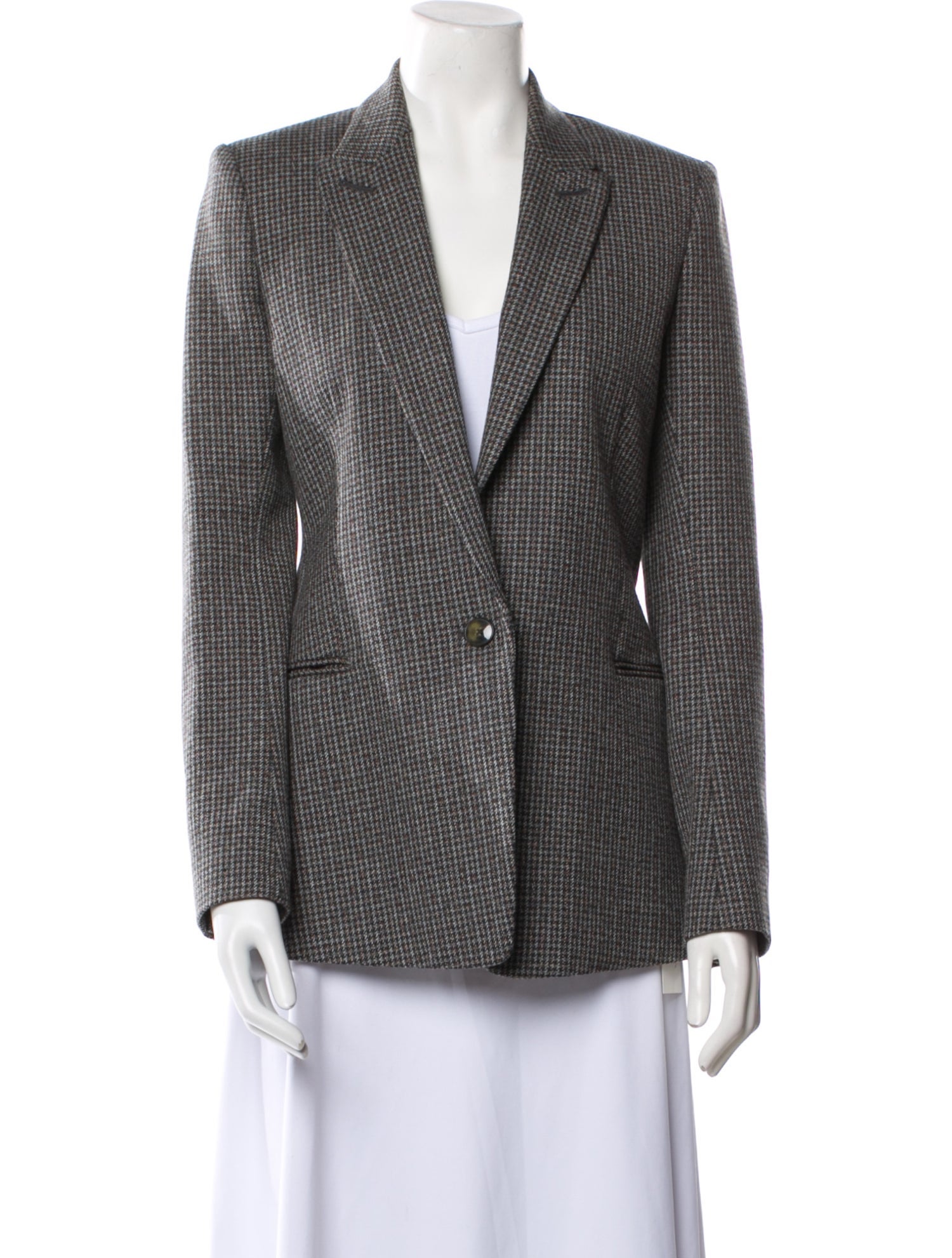 Theory Virgin Wool Printed Blazer