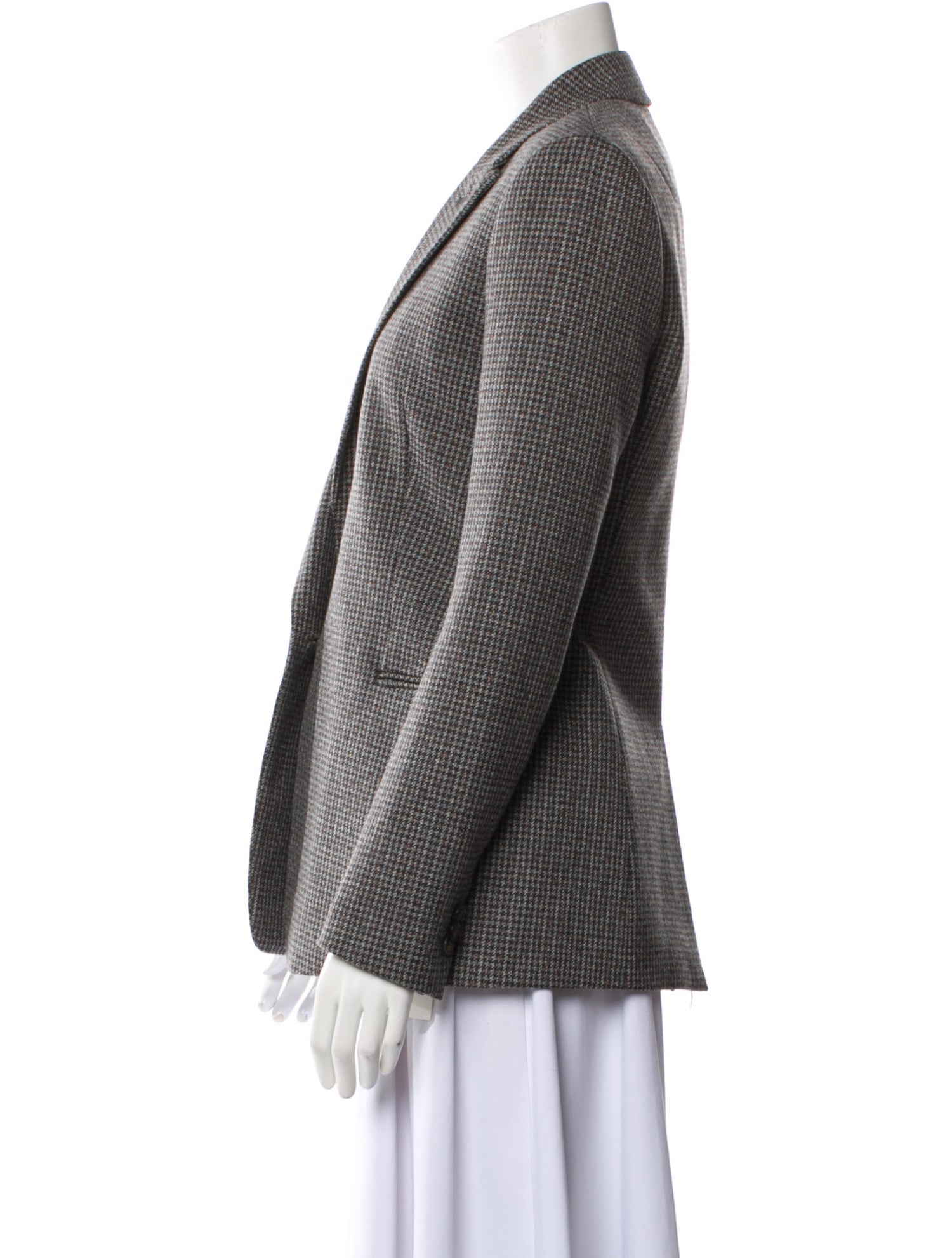 Theory Virgin Wool Printed Blazer