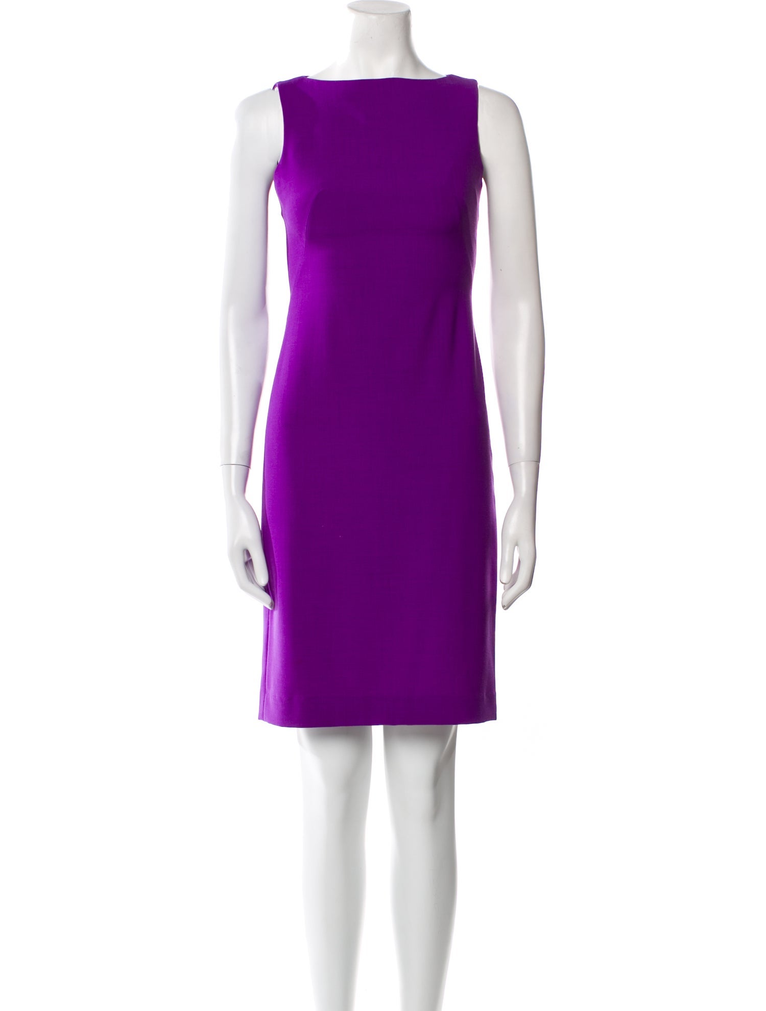 Theory Bateau Neckline Mini Dress