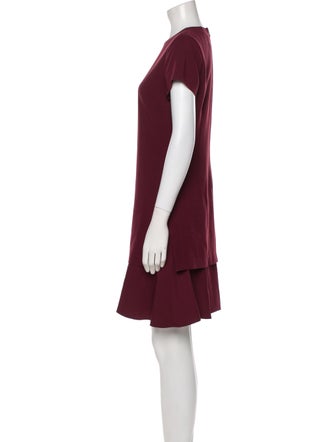 Theory Crew Neck Mini Dress