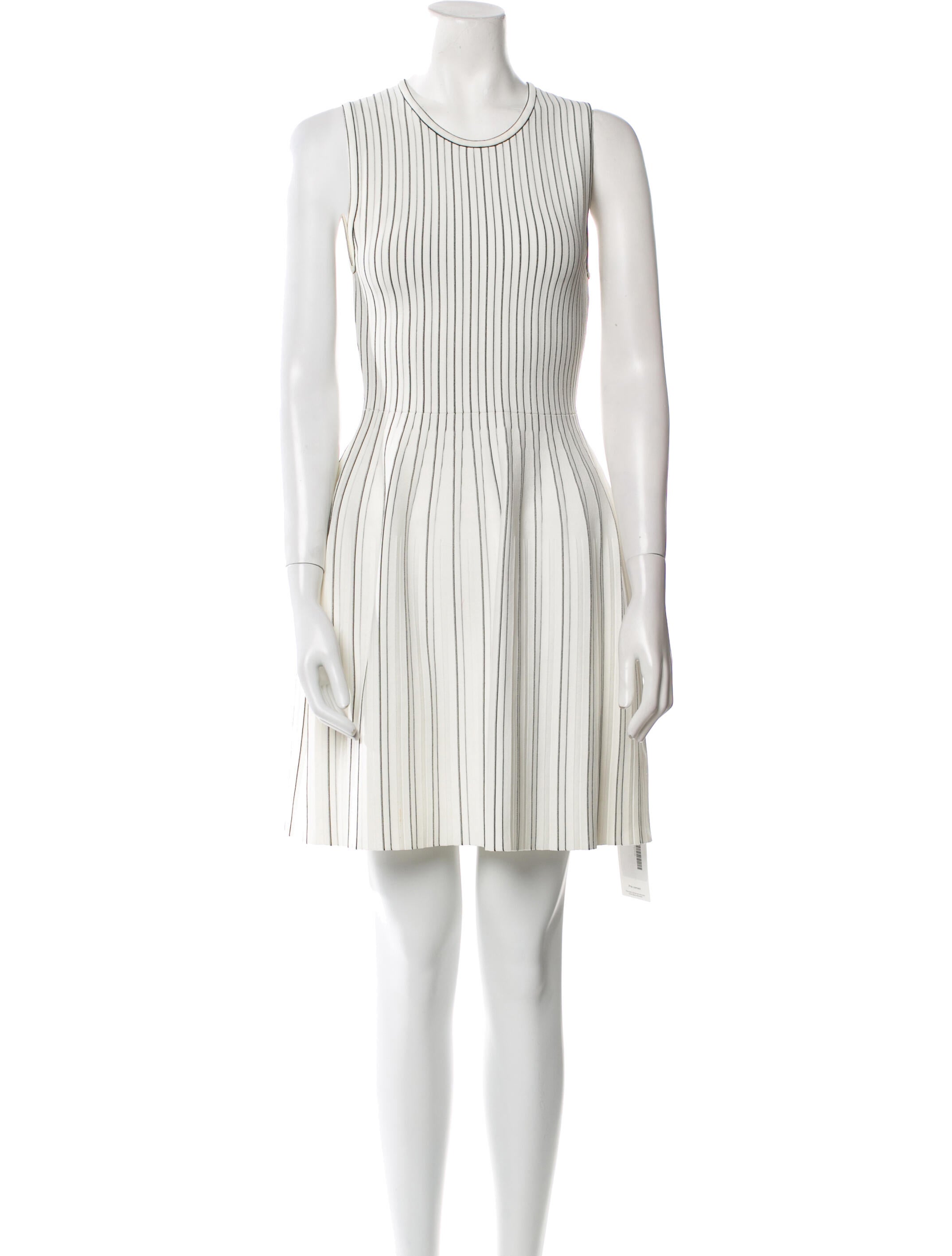 Theory Striped Mini Dress