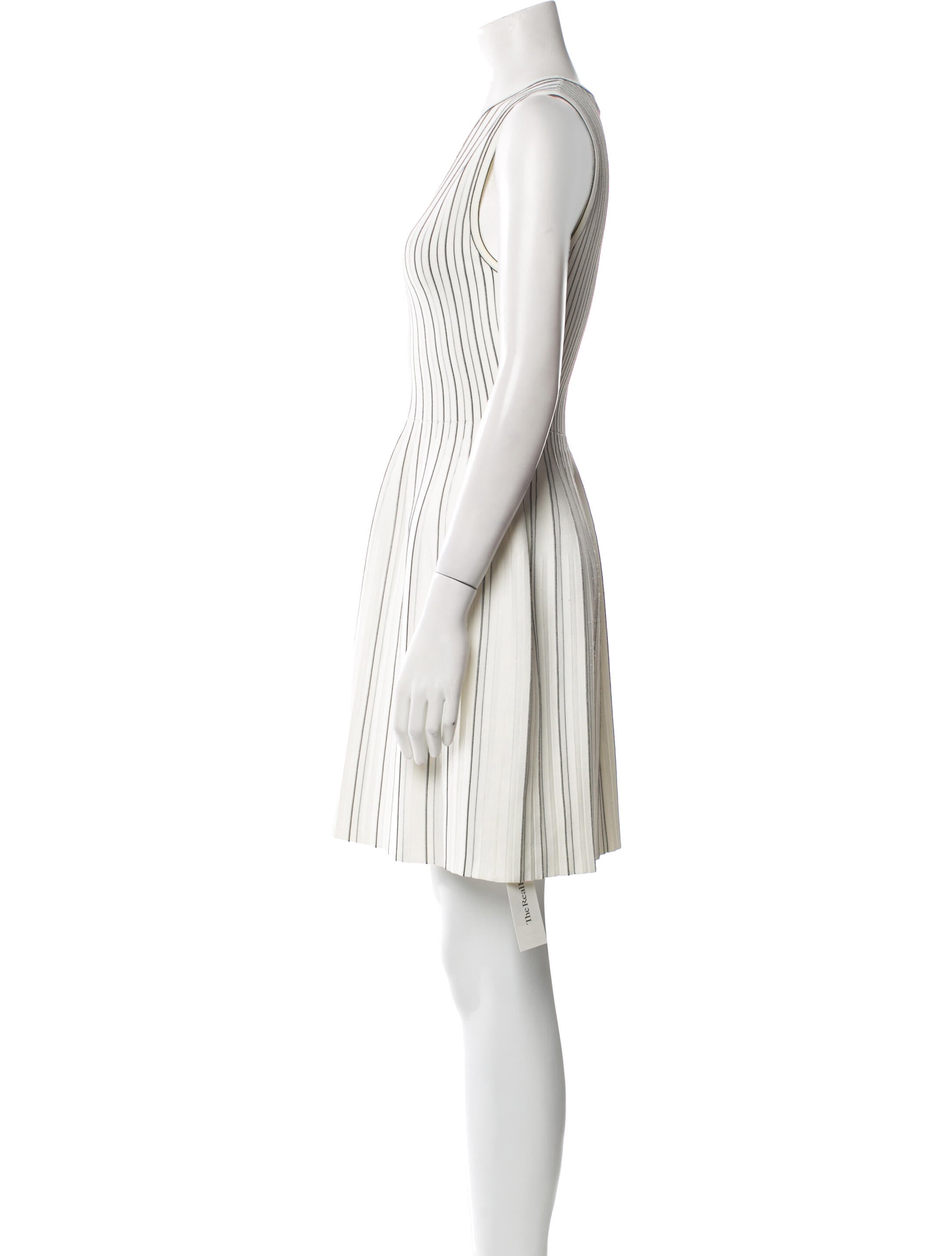 Theory Striped Mini Dress