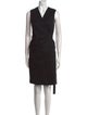 Theory Virgin Wool Knee-Length Dress