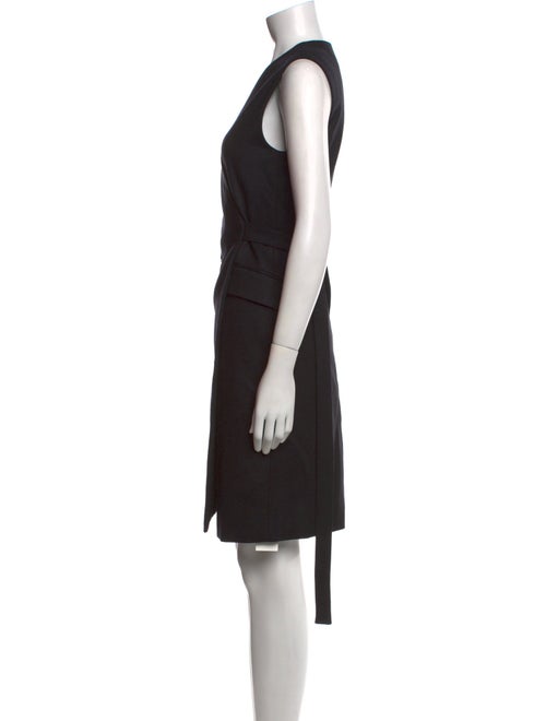 Theory Virgin Wool Knee-Length Dress
