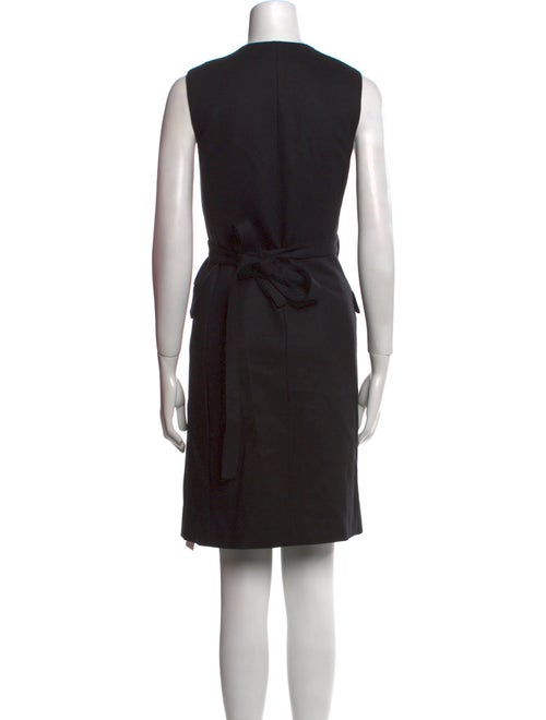Theory Virgin Wool Knee-Length Dress