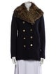 Theory Virgin Wool Fur Jacket