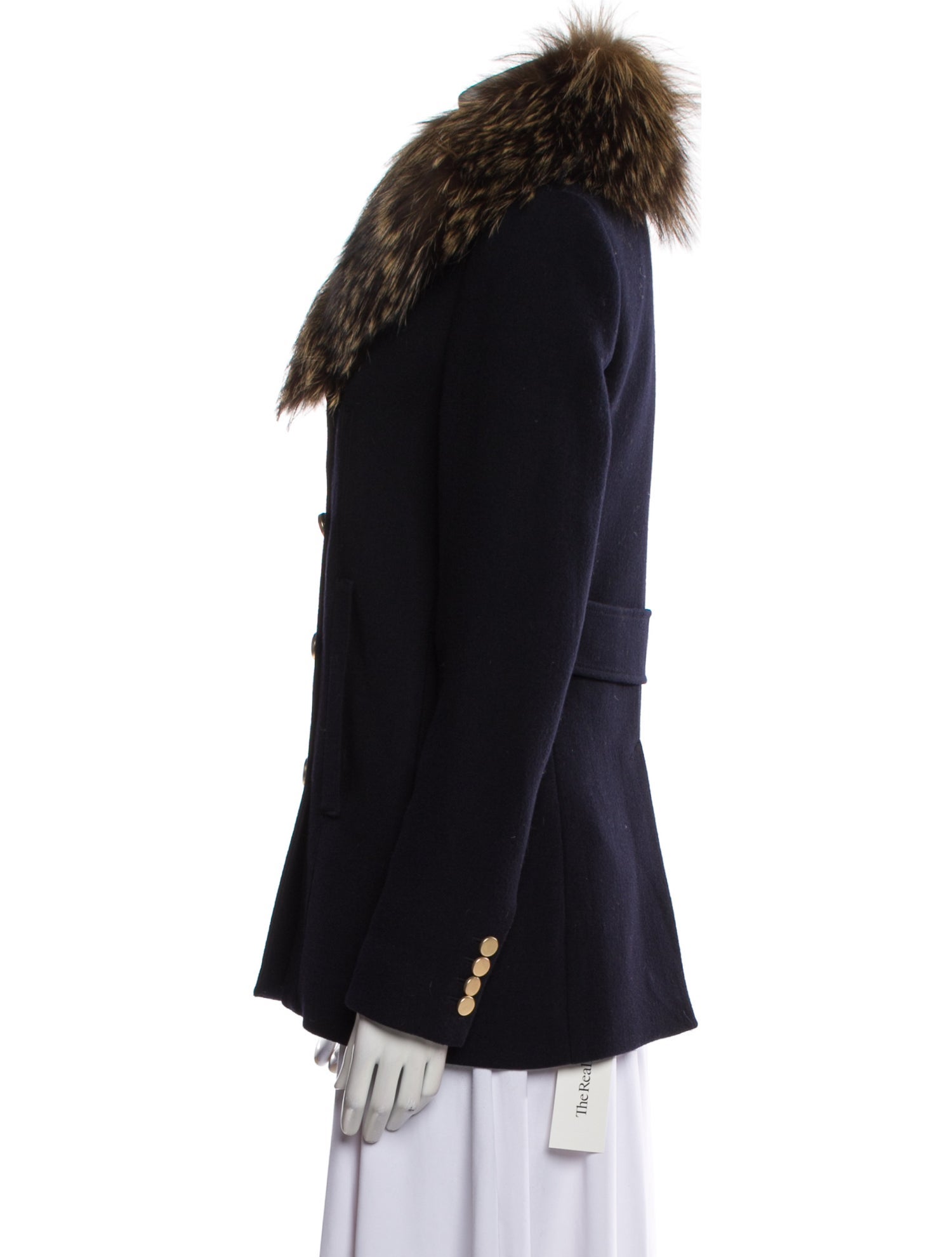 Theory Virgin Wool Fur Jacket