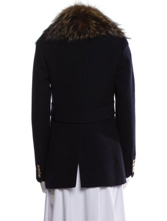 Theory Virgin Wool Fur Jacket