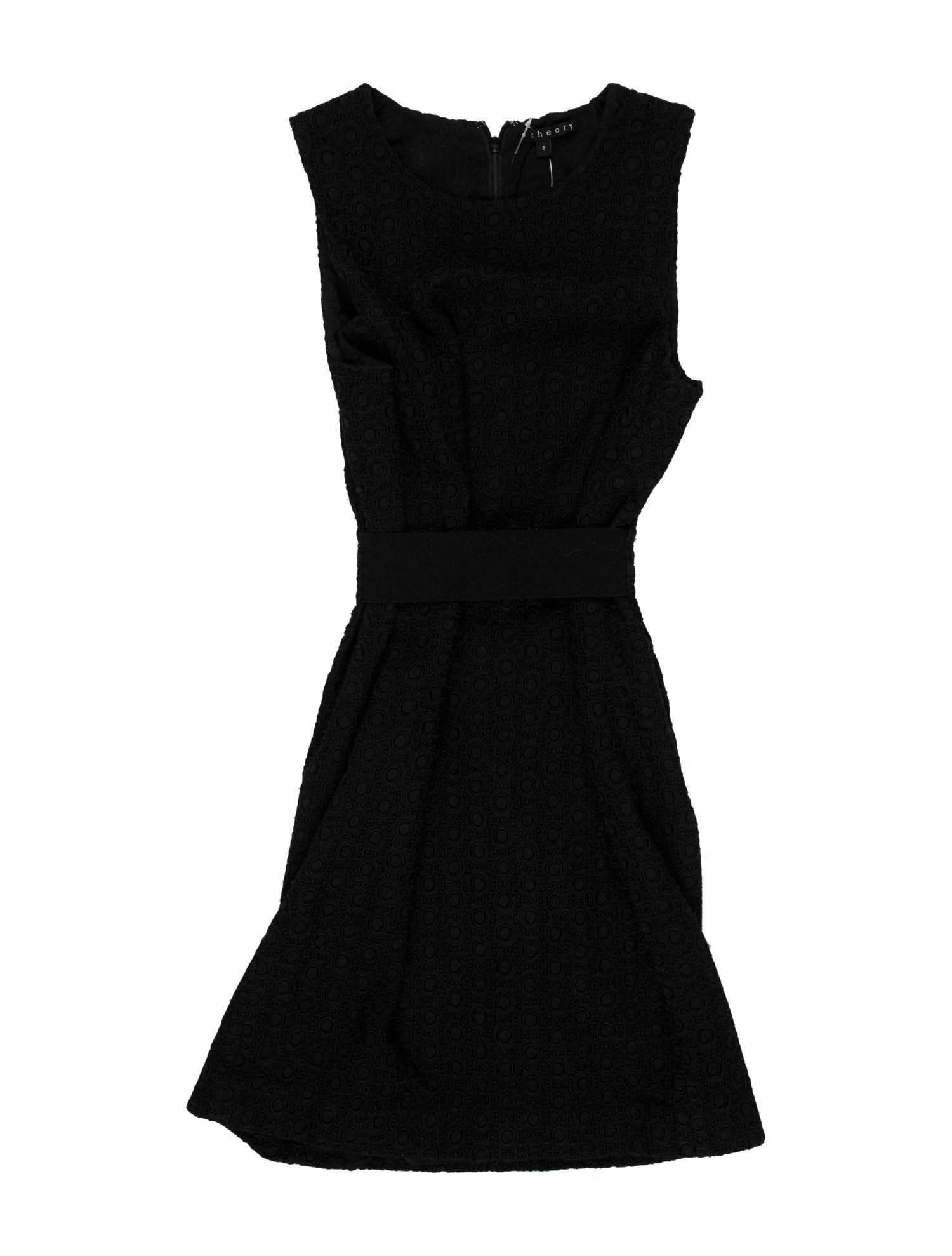 Theory Scoop Neck Mini Dress