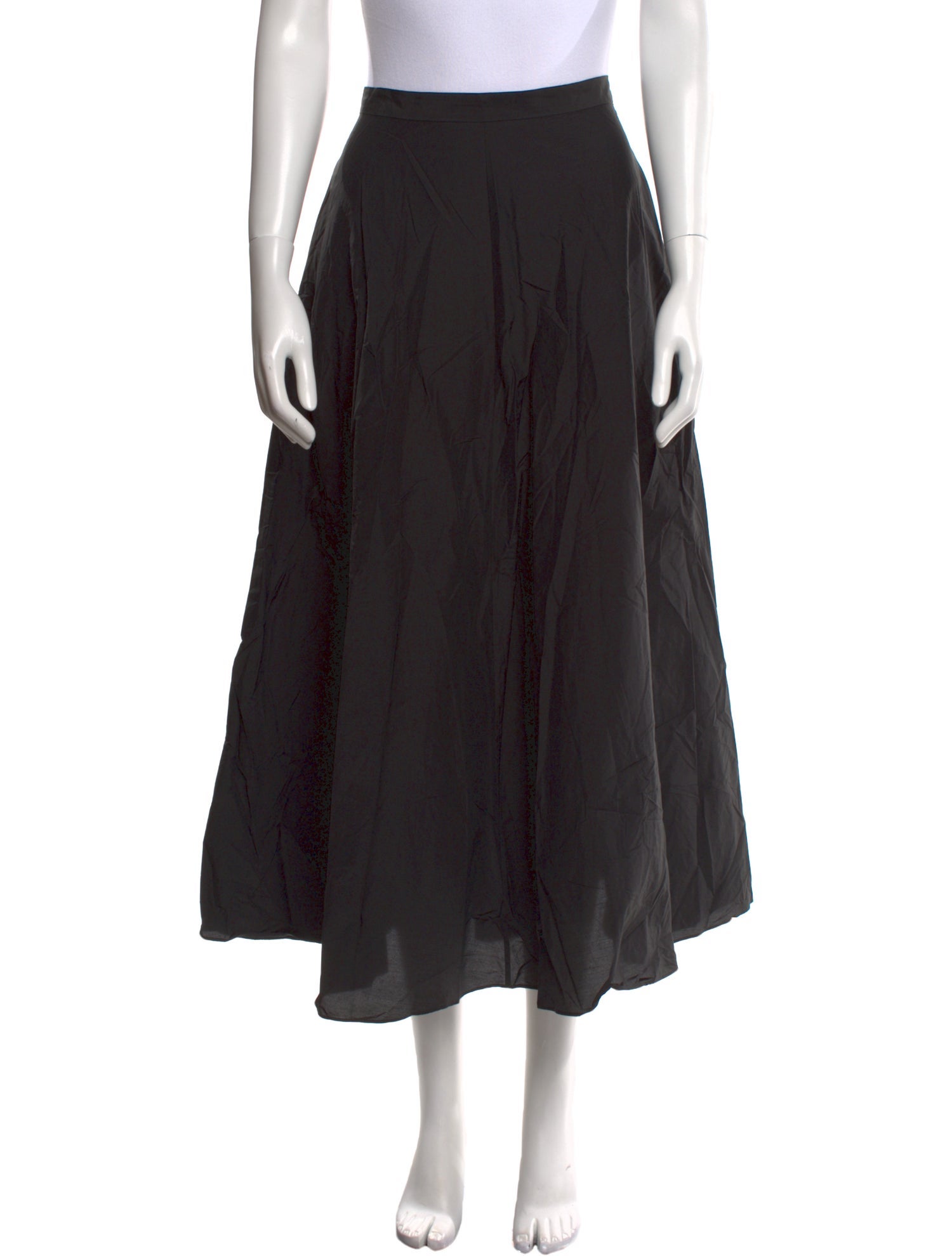 Theory Pleated Accents Midi Length Skirt w/ Tags