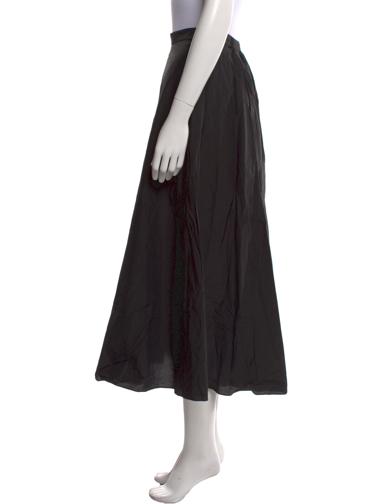 Theory Pleated Accents Midi Length Skirt w/ Tags