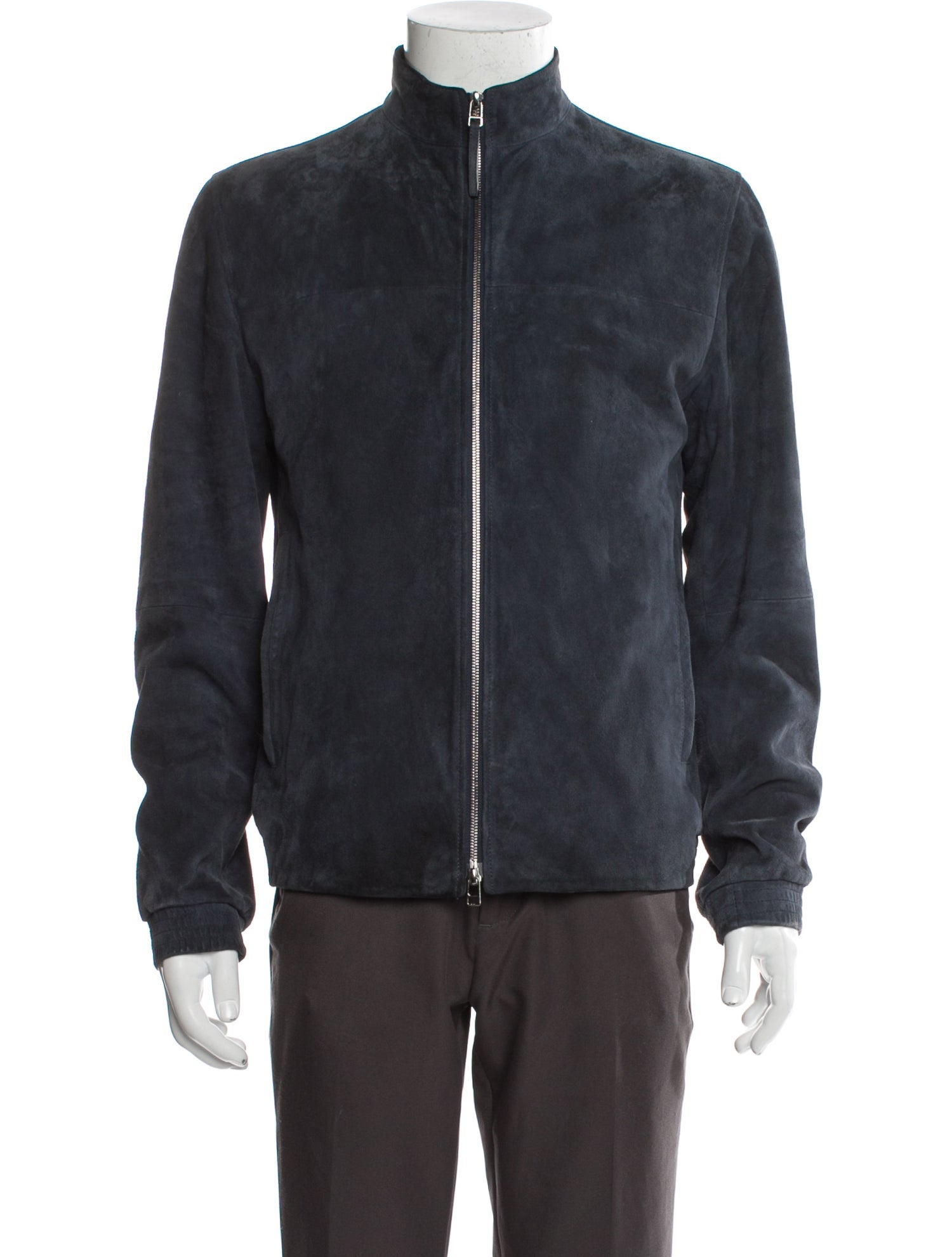 Theory Goat Leather Windbreaker